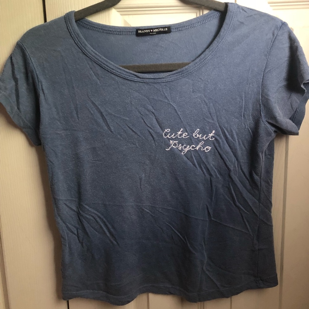Brandy Melville “Cute but psycho” t-shirt
